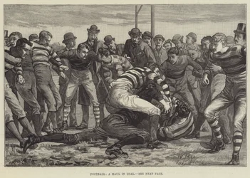 Futebol, um Maul no gol